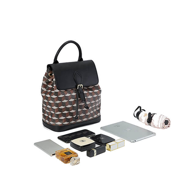 High quality printed pattern backpack 3