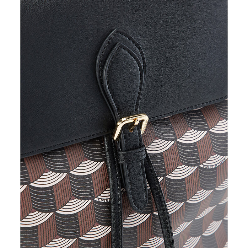 High quality printed pattern backpack 4