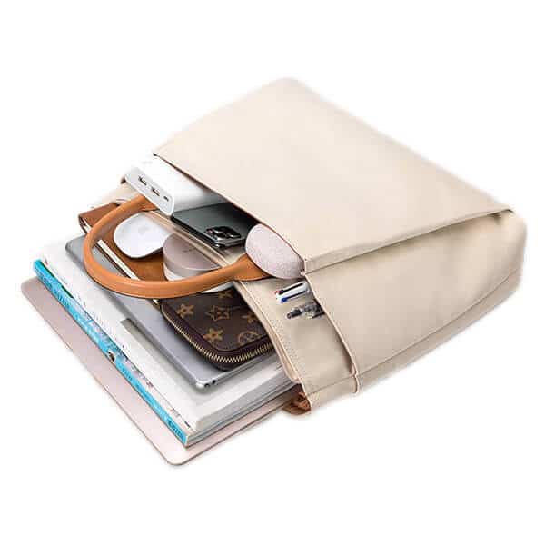 Nylon material tote document bag in stock