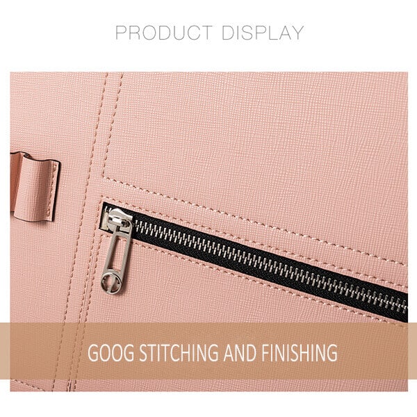 Saffiano leather document bag factory in China