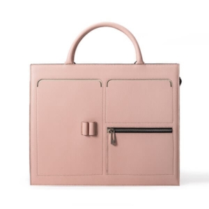 Saffiano leather document bag supplier