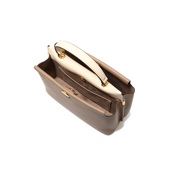 Top quality ustainable recycled leather tote bag 3
