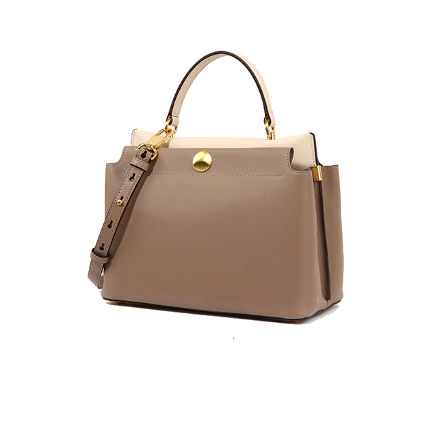 recycled leather tote bag
