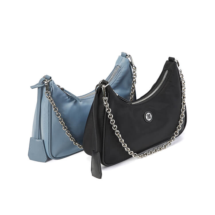 nylon hobo bag black 5